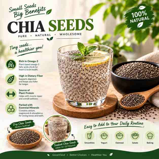 Chia Seeds (چیاسیڈ)