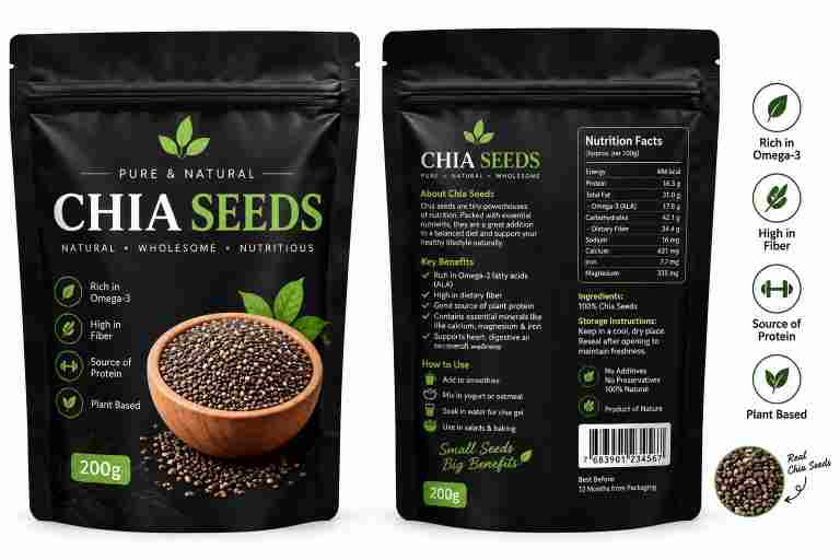 Chia Seeds (چیاسیڈ)